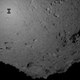 La sombra de la sonda Hayabusa 2 sobre la superficie del asteroide grabada por la propia cámara de la sonda el pasado 21 de septiembre.
